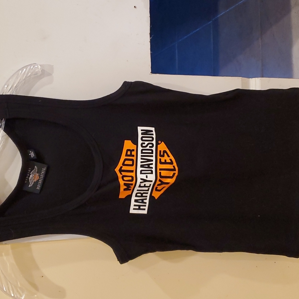 Women's Harley Davidson Ribbed Tank Top Size S